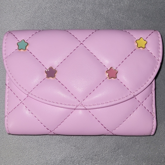 Quilted Wallet with Stars - Picture 15 of 16